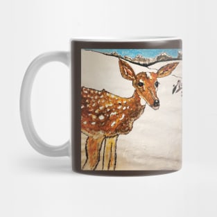 Deer Winter Mug